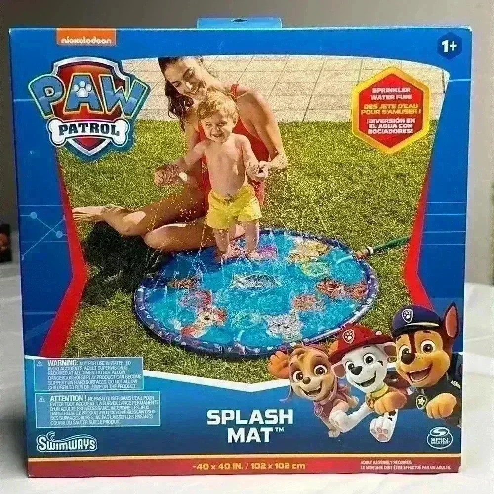 Paw patrol splash mat for baby 1+
